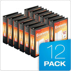Cardinal Economy 3-Ring Binders, Round Rings, Holds 475 Sheets, Carton of 12 - Image 6
