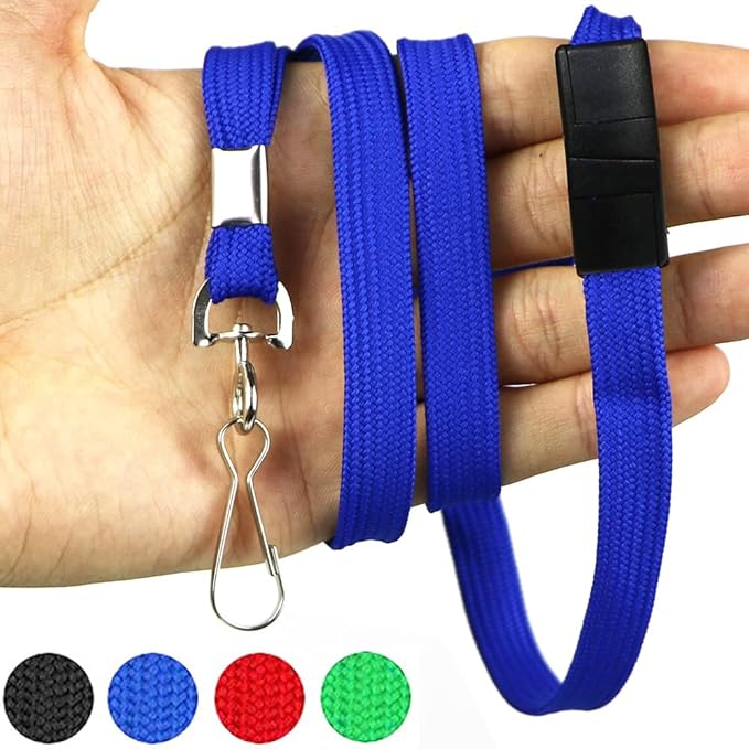 Bird Fiy Lanyards Safety Blue Lanyards Neck Flat Premium Breakaway Badge Lanyard - Image 6