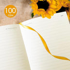 ipoul Sunflower Journal, Softcover Notebook, College Ruled Notebook, Lined - Image 3