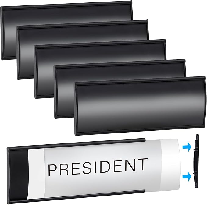 Plecterco 6 Pcs Office Door Signs by Unknown