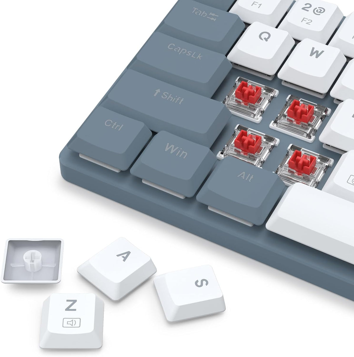 Redragon BS8773 Wireless Keyboard and Mouse Combo, 78 Keys 2.4Ghz Wireless Lo...