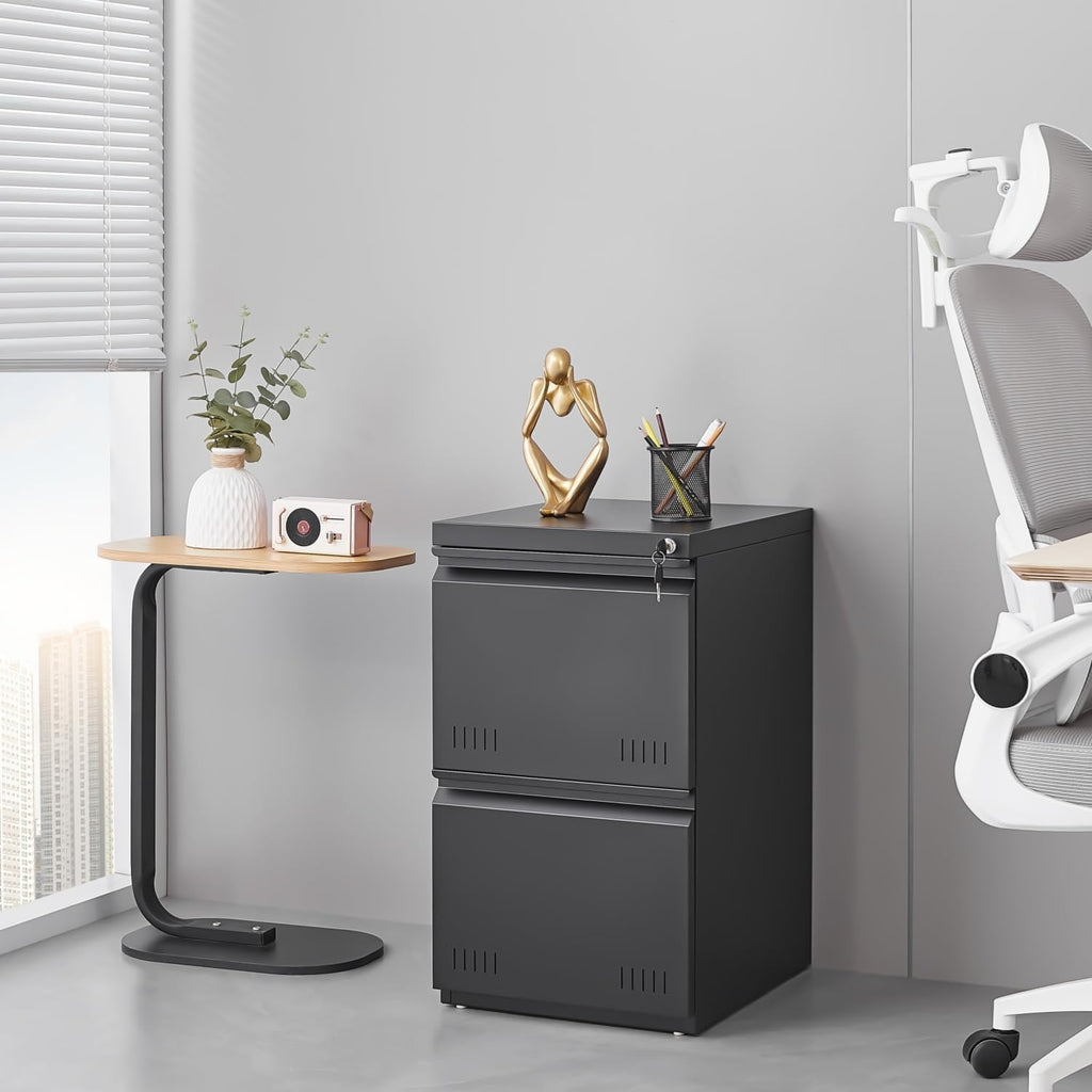 approgreent 2 drawer file cabinets for home office shown in use