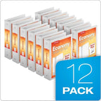 Cardinal Economy 3-Ring Binders, Round Rings, Holds 625 Sheets, Carton of 12 - Image 6