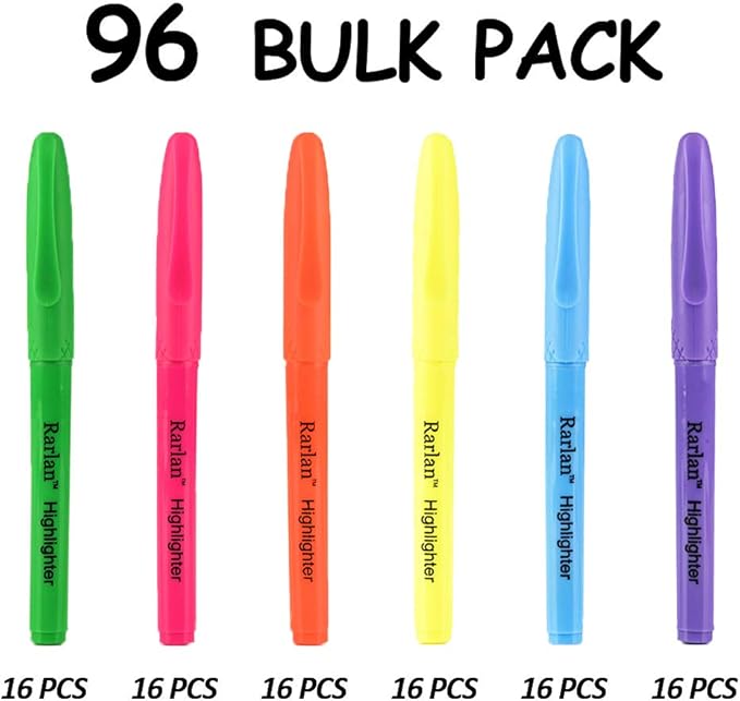 Rarlan Highlighters, Chisel Tip - Image 2