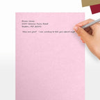 LUXPaper 8.5" x 11" Paper | Letter Size | Rose Quartz Metallic | 80lb. Text | - Image 5