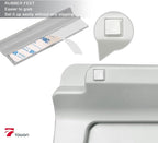TOWON Small Glass Dry Erase Board, Desk White Board - Image 5