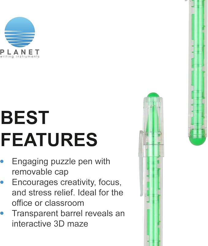 Custom Maze Ballpoint Pens – Personalized Puzzle Pens - Image 3