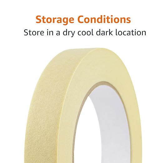 Amazon Basics Masking Tape, 0.7 inch x 180 feet - Image 4