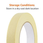 Amazon Basics Masking Tape, 0.7 inch x 180 feet - Image 4