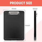 6 Pack Clipboard with Storage, High Capacity Storage Clipboard 8.5 x 11 with - Image 2