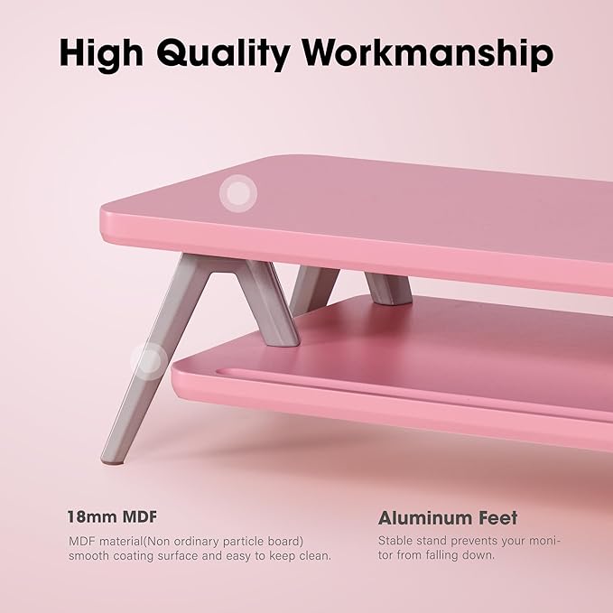 Fenge Dual Monitor Stand, Monitor Stands Riser - Image 4