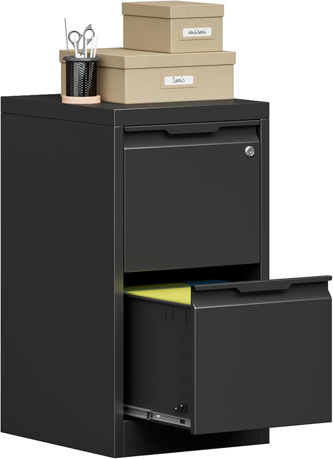 Bestoo 2-Drawer File Cabinet by Bestoo