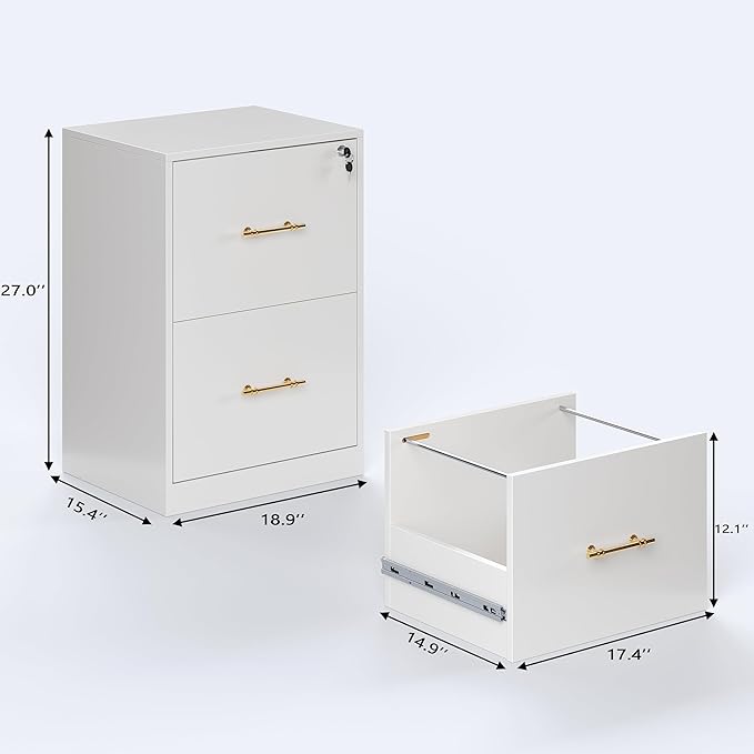GFGWXW 2 Drawer Vertical File Cabinet - Image 2