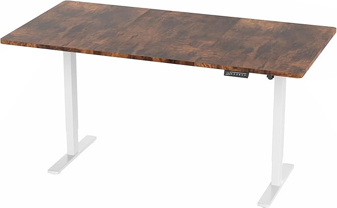 VIVO Electric 71 x 36 in Rustic Standing Desk, Memory Height Adjustment - Image 9