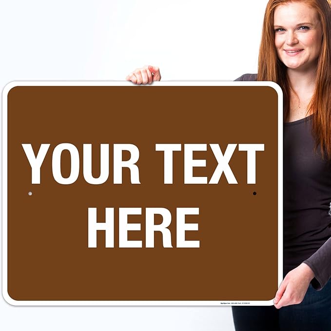 Custom Sign, Personalized Metal Signs, Customize - Image 2