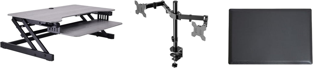 Rocelco 37.5" Height Adjustable Standing Desk Converter