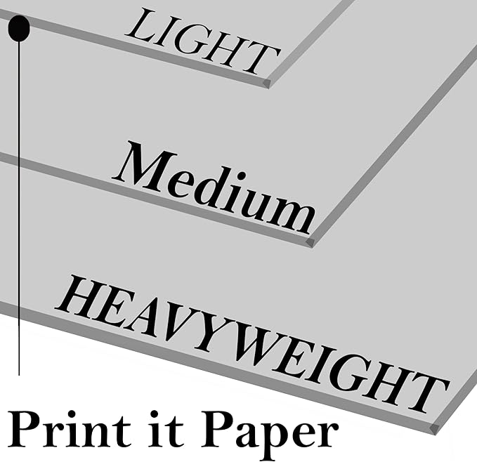 Print It - Vellum Bristol Colored Cardstock Cover Paper, 67 Lb, 8.5" X 11” - Image 2