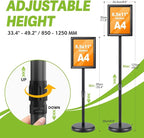 RedChili Floor Standing Sign Holder Stand - Image 2