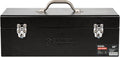 black canyon 20 inch steel tool box, metal, main product view