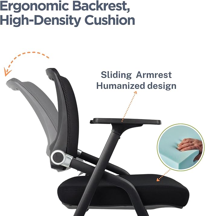 20 Pack Foldable Office Chairs - Image 4