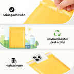 Ctarsthome 105Pack Yellow 6x10inch Kraft Bubble Mailers Small Business Mailing - Image 6