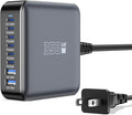 350W USB Fast Charging Station, 8 Port USB C Multi Port Charger Block by ALISEA