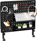 PEGZONE Clamp-on Desk Pegboard, Desk Organizer by Pegzone