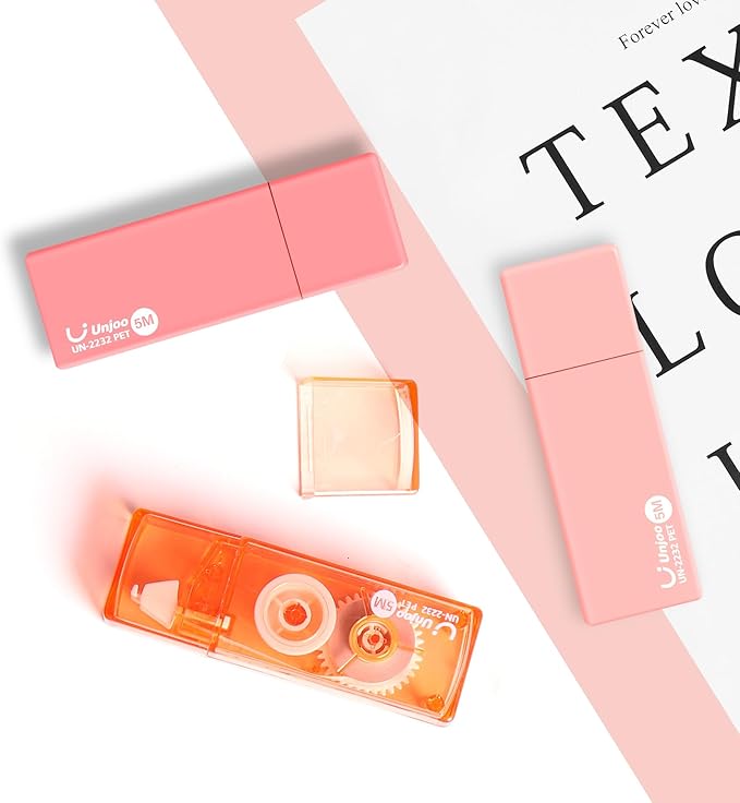 Unjoo White Correction Tape, For school, Office Workers - Image 7