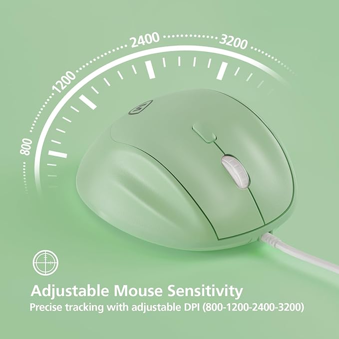 Micropack Ergonomic Mouse Wired - Image 5