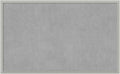 Amanti Art Silver Framed Magnetic Board 26x42 Large Vision Board