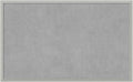Amanti Art Silver Framed Magnetic Board 26x42 Large Vision Board by AmantiArt