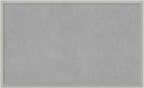 Amanti Art Silver Framed Magnetic Board 26x42 Large Vision Board by AmantiArt