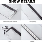 Office Desk Accessories 2pcs Computer Monitor Memo Board - Image 3