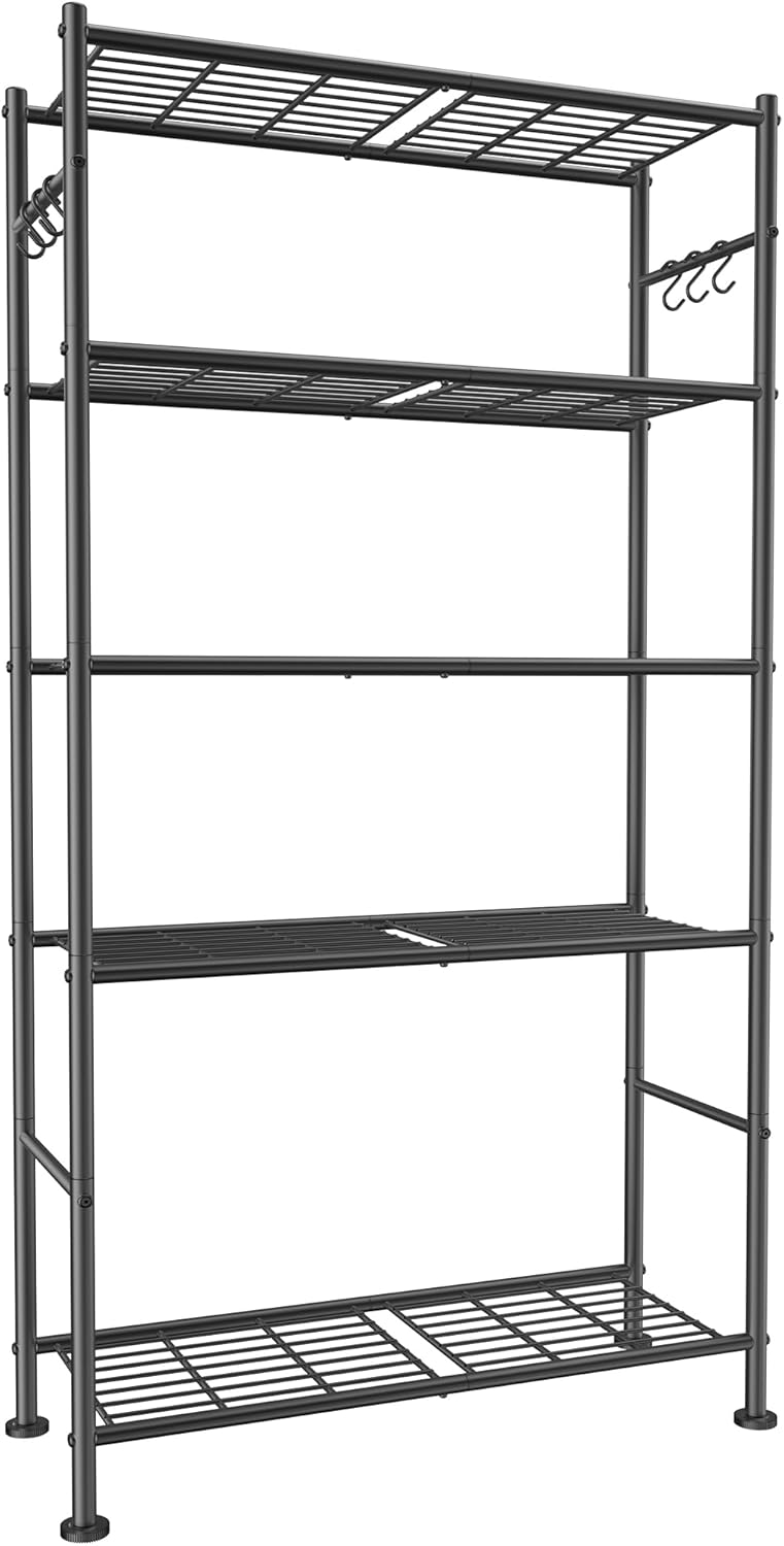 sakugi storage shelves - 5-tier large capacity shelf, main product view