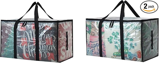 PWRSC Heavy Duty 93L Stackable Storage Bins by Unknown