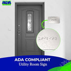 ADASigns Utility Room Sign 7”x4” - Image 6