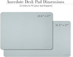 ANECDOTE Vegan Leather Desk Pad - Image 5