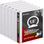 COMIX Sturdy 3 Ring Binder 1.5 inch by Comix