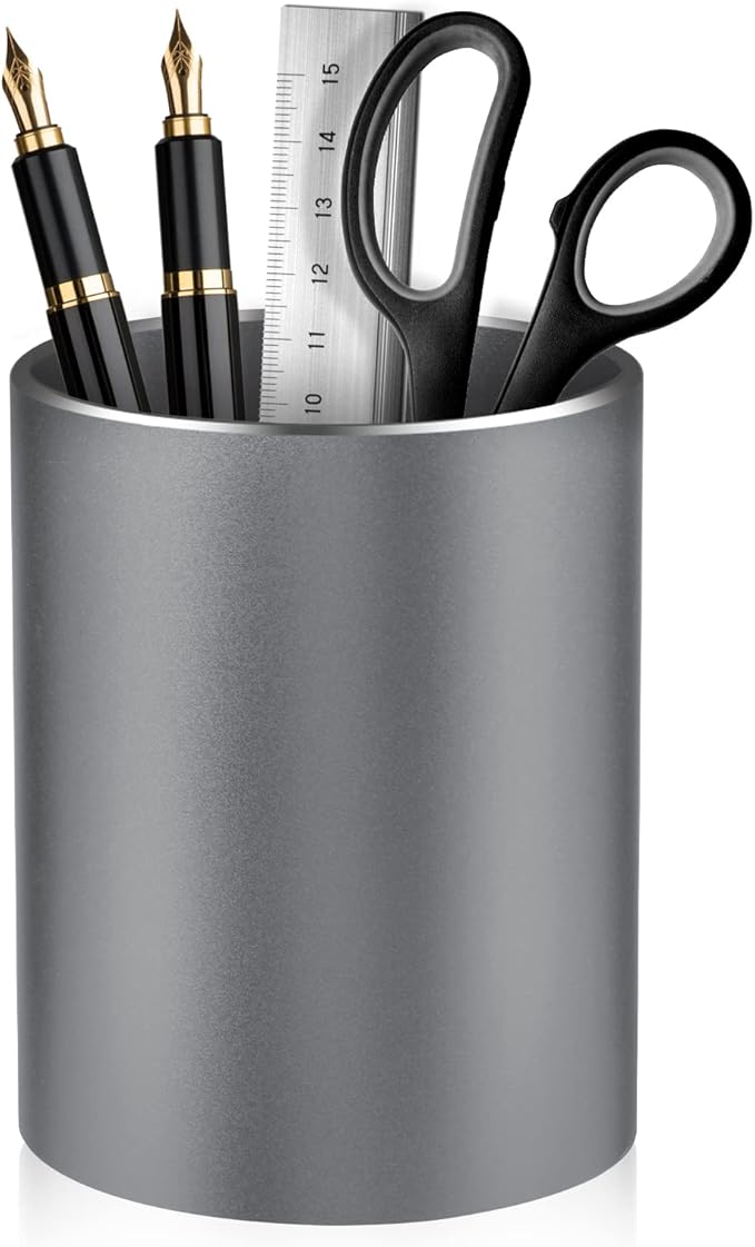 Dopaka Pen Holder for Desk, Pencil cup Pen Organizer for Desk Metal Pencil by Dopaka