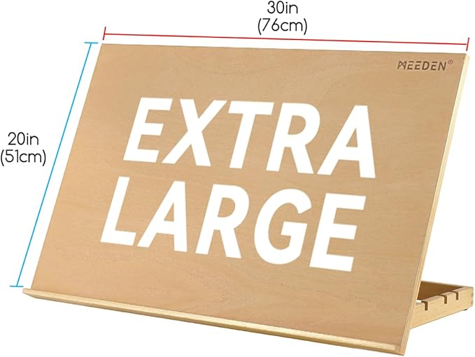 MEEDEN Extra Large Wooden Tabletop Easel - Image 2