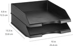 Amazon Basics Rectangular, Stackable Office Letter Organizer Desk Tray - Image 4