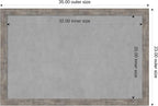 Amanti Art Silver Framed Magnetic Board 23x35 Large Vision Board - Image 4