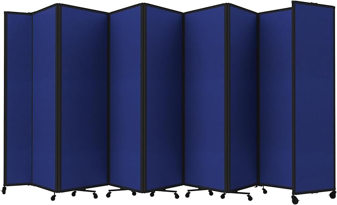 Versare Room Divider 360 Portable Wall Partition | Folding Panels | Large by VERSARE