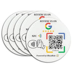 Epoxy Sticky Card with NFC Chip & QR Code by Effasaflink