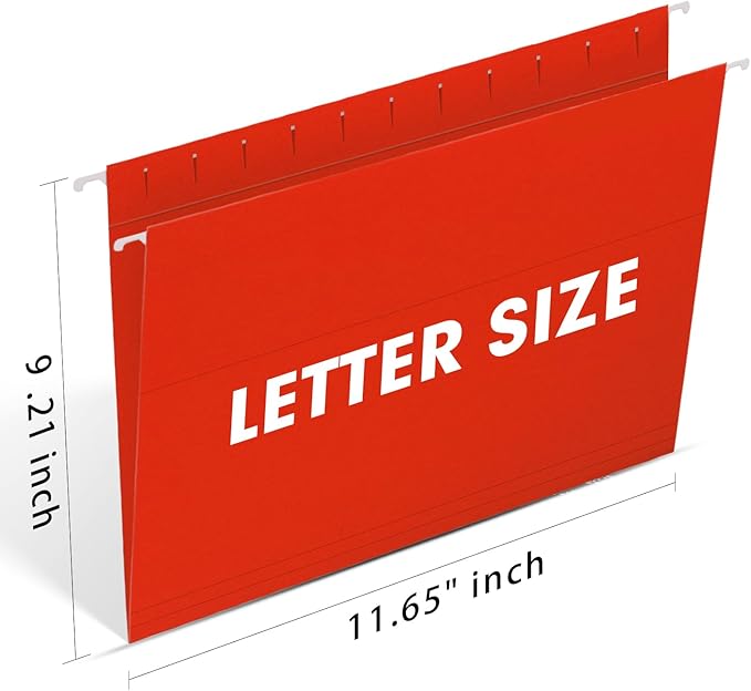Hanging File Folders, RAZCC 30 Pack Reinforced Hanging Folders Letter Size - Image 2