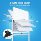 MaxGear Rolling Whiteboard on Wheels - Image 2