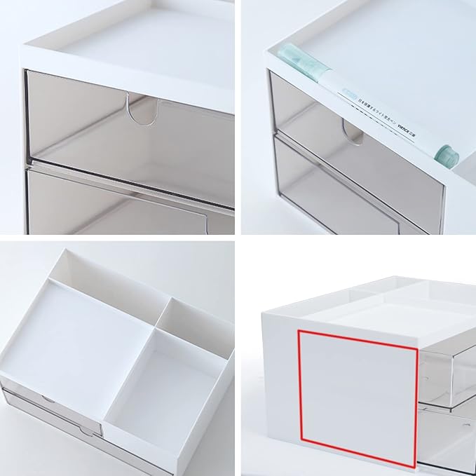 Desk Drawer Organizer, Desk Storage Box - Image 8