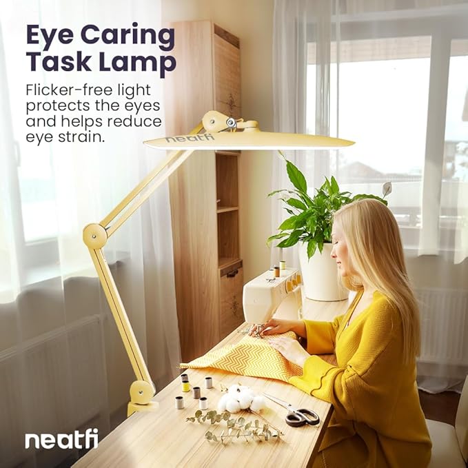 Neatfi XL 2, 200 Lumens LED Task Lamp, 4 Level Brightness, 3 Light Modes - Image 2