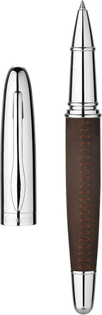 BEILUNER 318 Luxury Leather Pen, Full Grain Oil Tan Crazy Horse Cowhide Leather by BEILUNER