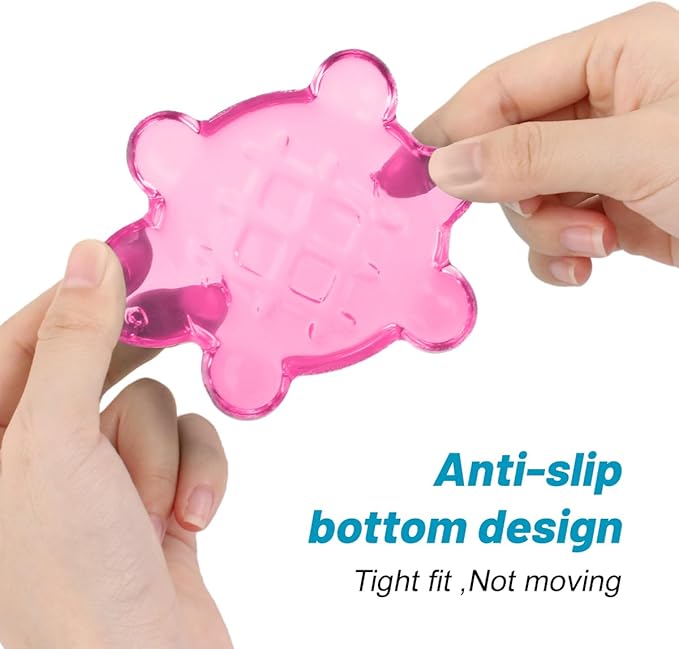 Lucocia Silicone Gel Mouse Wrist Rest, Cute Turtle Shape Ergonomic Elbow Mouse - Image 3